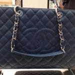 Chanel Navy XL GST Bag 2013