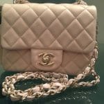 Chanel Pink Classic Flap Mini Bag 2013