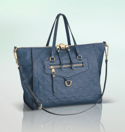 Louis Vuitton - Lumineuse PM Monogram Empreinte Leather Bleu Infini