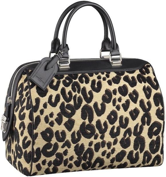 x Stephen Sprouse Leopard North South Bag