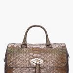 Mulberry METALLIC SNAKE PRINT DEL REY TOTE