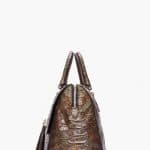 Mulberry METALLIC SNAKE PRINT DEL REY TOTE