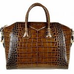 Givenchy Brown Croc Antigona Bag