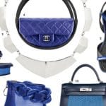 Chanel Blue Hula Hoop Bag - Spring 2013