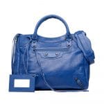 Balenciaga Bleu Cobalt Classic Velo Bag