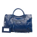 Balenciaga Bleu Mineral Classic City Bag