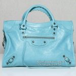 Balenciaga Bleu Tropical Classic City Bag