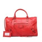 Balenciaga Coquelicot Classic Work Bag