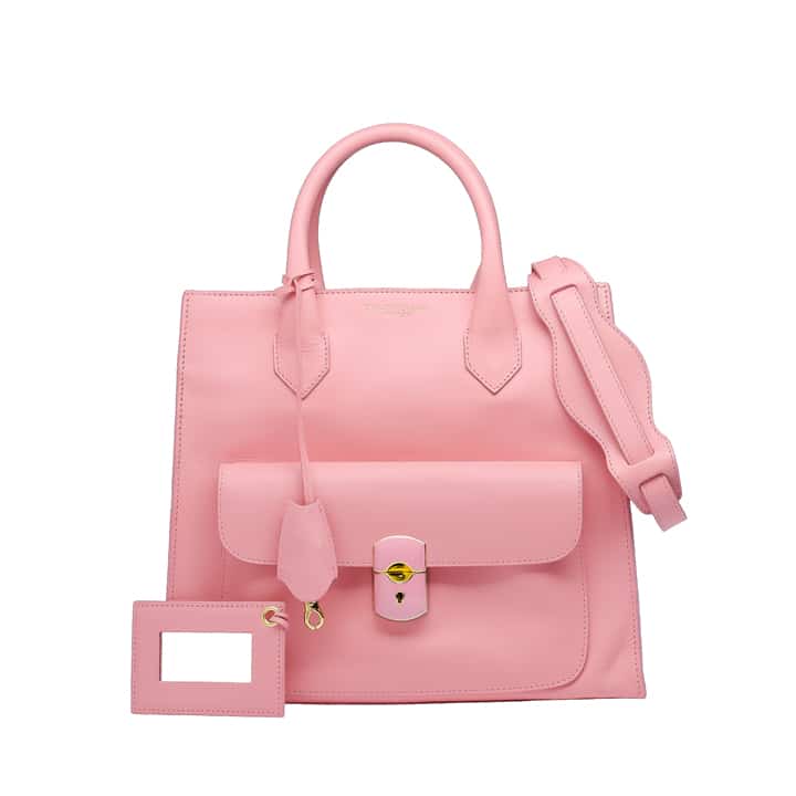 Balenciaga 2013 Pink Papier Basket Tote - Ann's Fabulous Closeouts