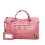 Balenciaga Rose Bonbon Classic City Bag