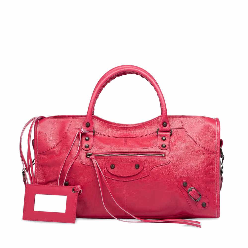 Balenciaga City Giant 12 Red Leather ref.791468 - Joli Closet