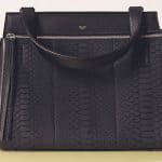 Celine Black Python Edge Medium Bag