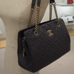 Chanel Black CC Crown Tote Small Bag