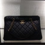 Chanel Black CC Crown Tote Large Bag