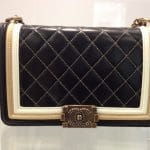 Chanel Black Quilted Boy Bag