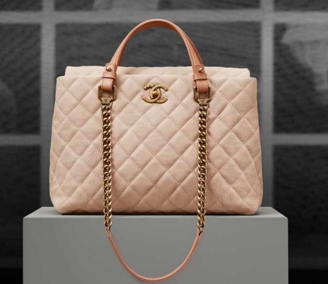 Chanel Chic Quilt Iridescent Tote Bag - Pre spring 2013