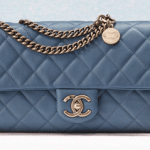 Chanel Dark Blue CC Crown Flap Small Bag