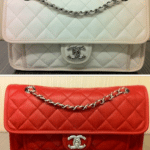 Chanel Ivory and Red French Riviera Medium Flap Bags