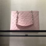 Chanel Light Pink Grand Shopping Tote Bag