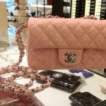 Chanel Mini Pink Patent Flap Bag - Cruise 2013