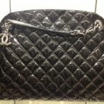 Chanel Patent Black Mademoiselle Bag - Cruise 2013
