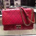 Chanel Red Rita Flap Bag - Cruise 2013