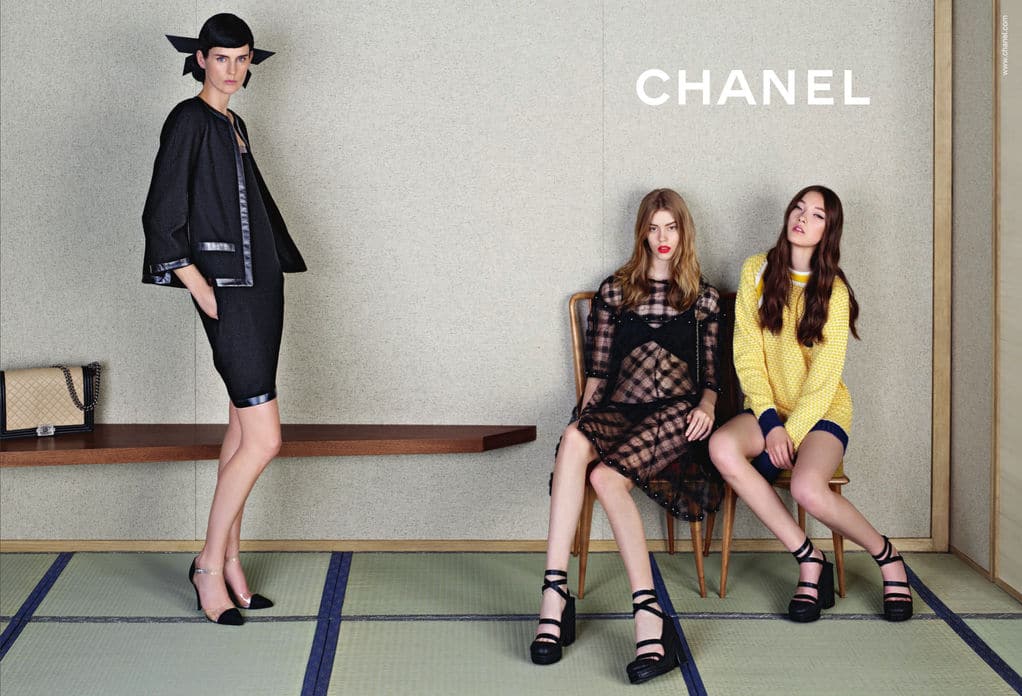 The bags from the Chanel Spring Summer 2013 Ad campaign