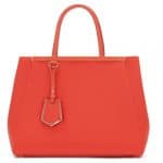 Fendi Dark Red:Cherry 2Jours Elite Bag