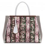 Fendi Multicolour Print 2Jours Bag