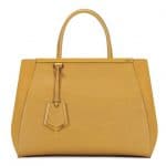 Fendi Yellow 2Jours Elite Bag