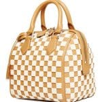 Louis Vuitton Camel Damier Speedy Cube PM Bag