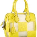 Louis Vuitton Yellow Speedy Cube TPM Bag