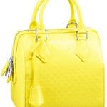 Louis Vuitton Yellow Speedy Cube PM Bag