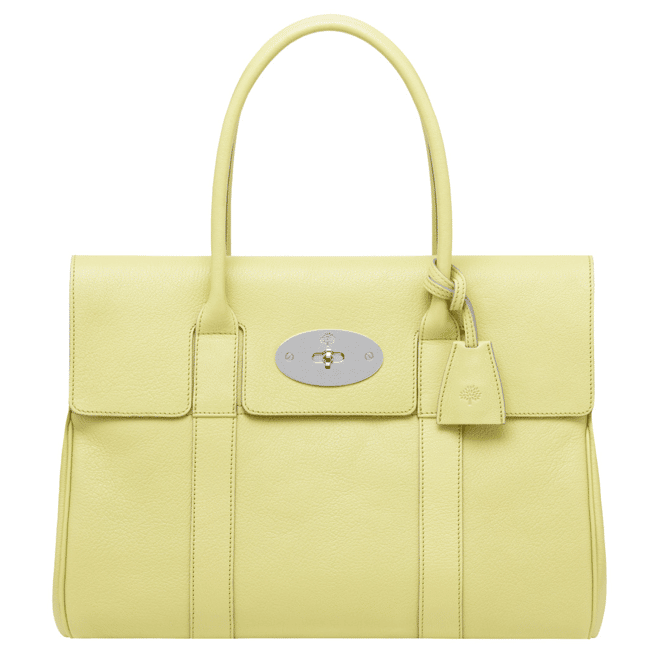 Mulberry Pistachio Glossy Goat Bayswater Bag