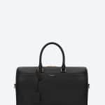 Saint Laurent Black Classic Duffle 12 Bag