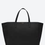 Saint Laurent Black Reversible Shopping Bag