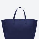 Saint Laurent Blue Reversible Shopping Bag