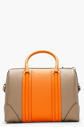 Givenchy Beige and Orange Lucrezia bag