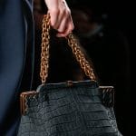 Bottega Veneta Fall 2013 Grey Croc Bag