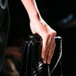 Bottega Veneta Fall 2013 Black Croc Bag