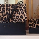 Celine Leopard Print All Soft Tote Bag