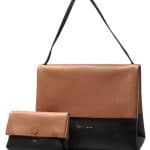 Celine Bicolor Camel All Soft Tote Bag