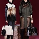 Fendi Pre-Fall 2013 White / Gray and Black 2Jours Bag