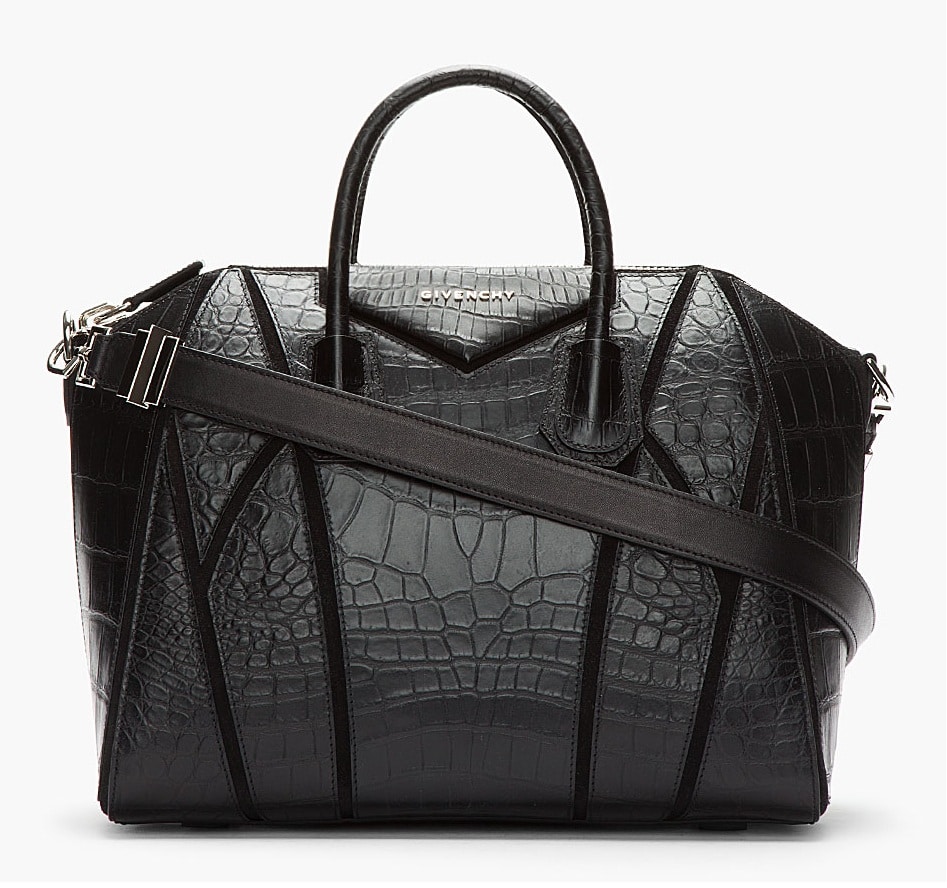 Givenchy Croc Patchwork Antigona Bag 