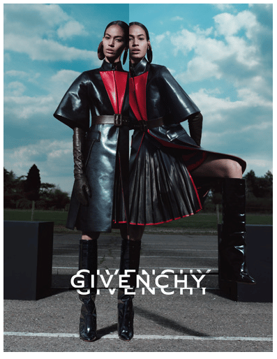 Joan Smalls Givenchy Campaign FW 2012