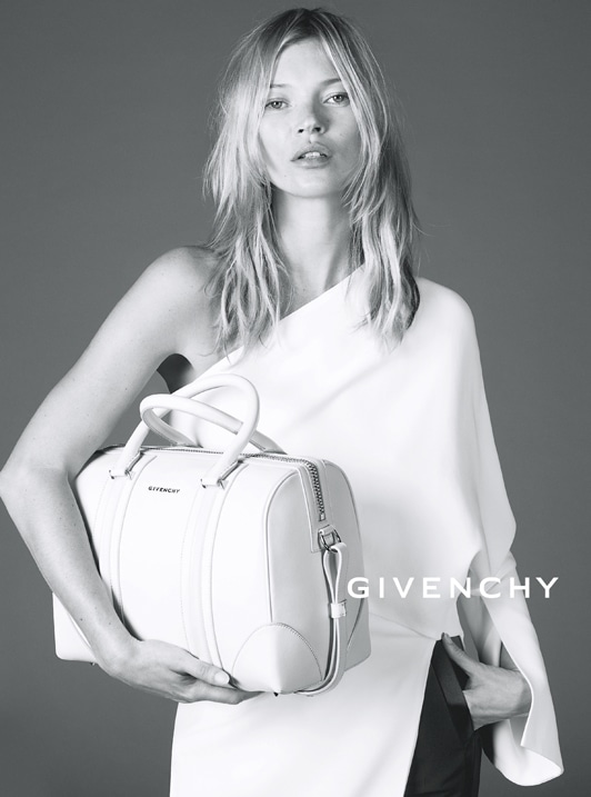 Kate Moss - Givenchy Spring Summer 2013 Ad with Lucrezia Bag