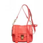 Proenza Schouler Deep Coral PS1 Pouch Bag