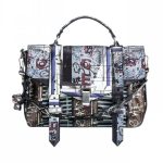 Proenza Schouler Fence:Bike:Ice PS1 Gotham Print Medium Bag