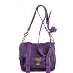 Proenza Schouler Plum PS1 Pouch Bag