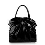 Valentino Black Bow Double Handle Tote Bag